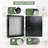 Siniah Black Solid Wood Storage Shadow Box Picture Frame