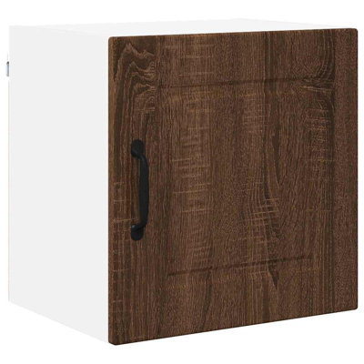 Vidaxl Kitchen Wall Cabinet Brown Oak 40 X 31 X 40 Cm Engineered Wood