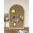 Arched Rattan Memory Board