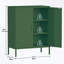 armoire de rangement de bureau en métal avec 2 portes-2033565996