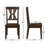 Demone Solid Wood Cross Back Dining Chair