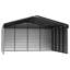 Steel Carport With 3 Wall Kits, 20X20X09-113506817