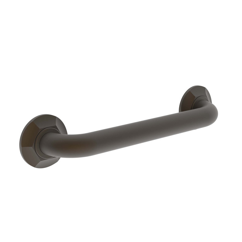 Metropole Grab Bar, Polished Chrome, 12" W