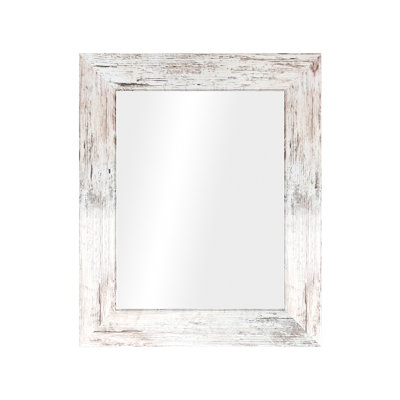 Javeria Wood Flat Wall Mirror