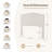 Button-Tufted Upholstered Headboard with Wall-Mount Option-1882684304-1888047383