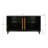 Retro Style Console Table Simple Modern Sideboard Storage Cabinet  With Detachable Wide Shelves For Entryway Living Room Bathroom Dining Room-261673895