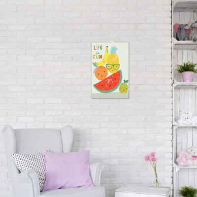 «Fruit Fun II» par Caroline Alfreds - impression d'art graphique