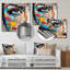 Portrait de femme pop art I - impressions sur métal tendance-1976312923