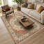 Vintage Look Flatweave Area Rug-1715580429