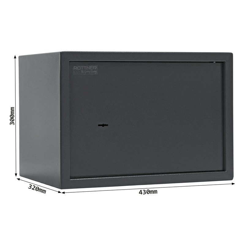 Security Safe Lock, 30cm H x 43cm W x 30cm D
