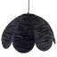 Petal 1 - Light Black Unique/Statement Pendant-91285972