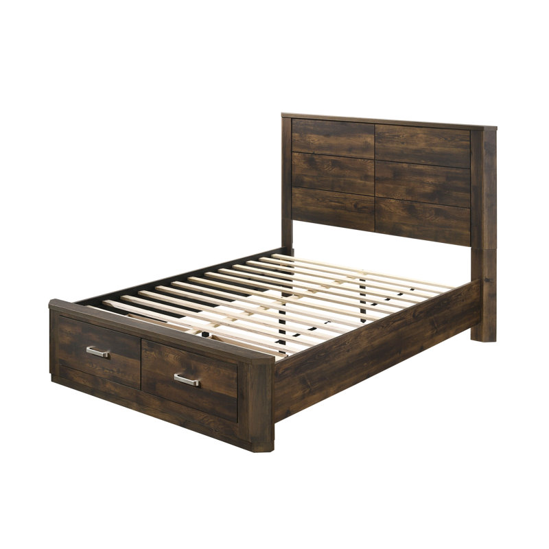 Lit plateforme avec rangement Elettra, Grand