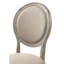 Ensemble de 2 chaises d'appoint Faustine