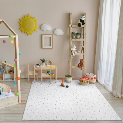 Kehr Kids Rugs Sprinkles Modern Multi Colour Area Rug