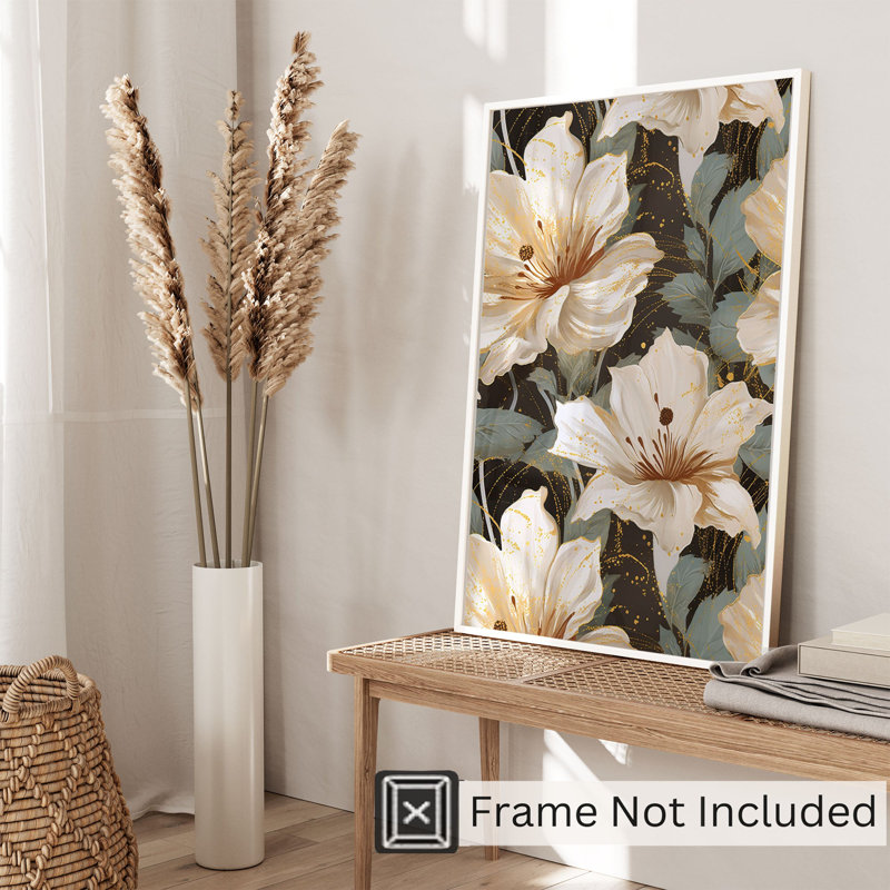 Floral Flowers V, 30" H x 20" W