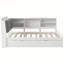 Lit plateforme en bois avec lit gigogne, tablettes et tête de lit-1275397110-1275397112