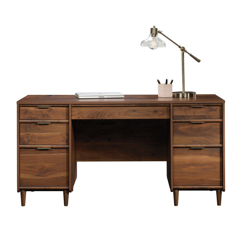 Applebaum Solid Wood Base Executive Desk