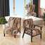 Chaise d'appoint rembourrée Terracotta Bliss Texture Abstract VI