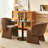 Barclay Two-Seater Dining Table Set-106913025