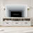 70in TV Stand for TVs up to 75in, Entertainment Center with Storage Drawer, Mid-Century Modern TV Console with Open Shelves, Wood Media TV Cabinet for Living Room, Bedroom