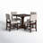 Alviso 4 - Person Pedestal Dining Set