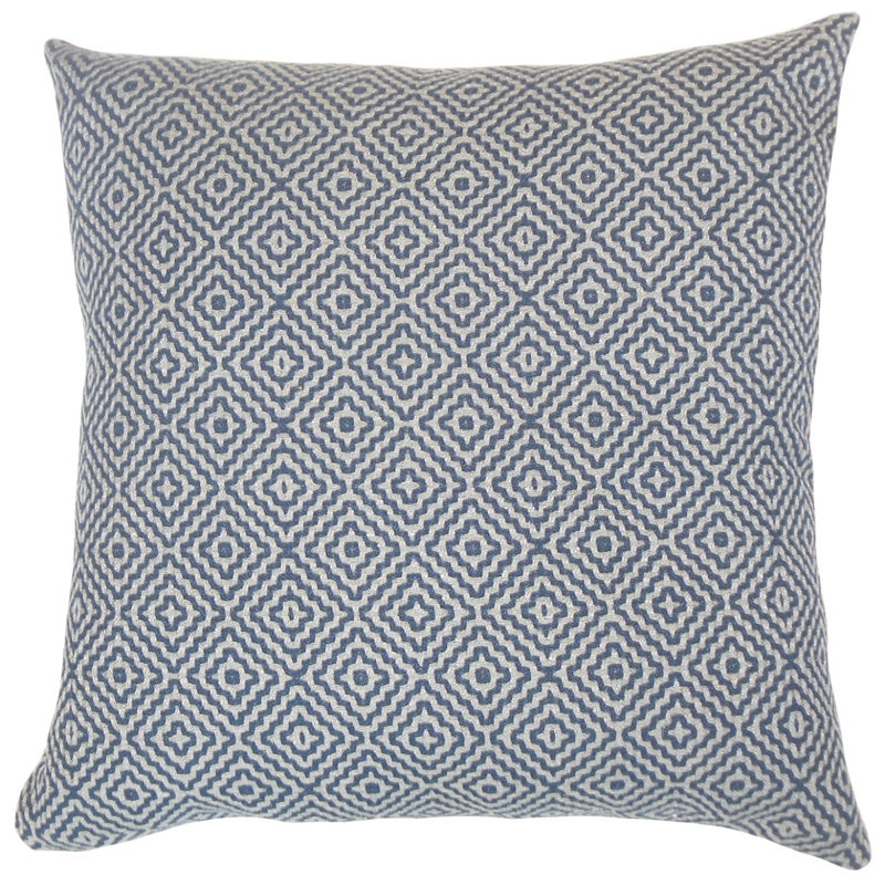 Coussin Portlyn, Hauteur (24 po) x largeur (24 po), Ardoise