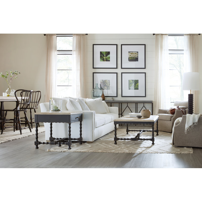 CiaoBella Solid Wood End Table