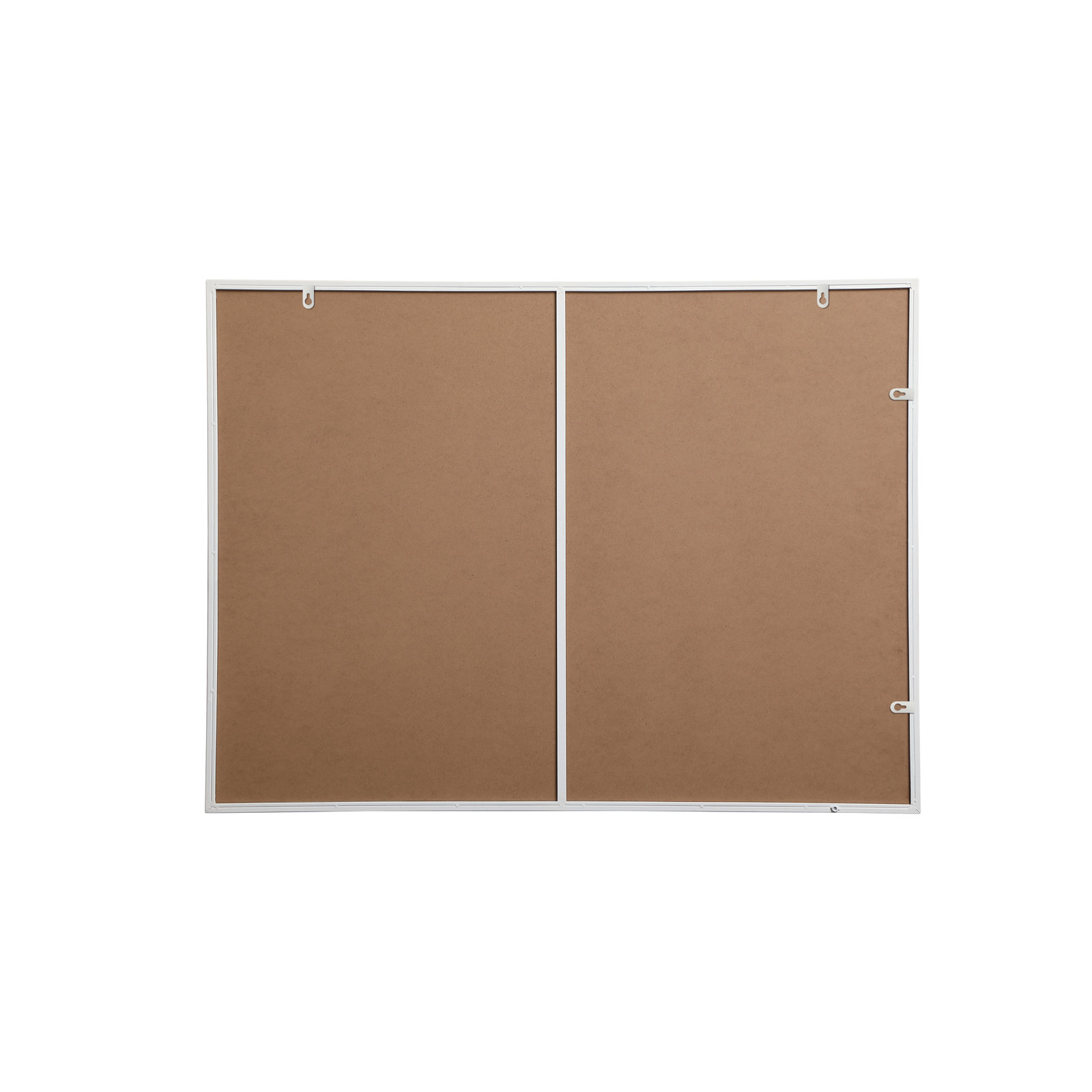 Sabine Metal Rectangle Wall Mirror, 48" x 36", White