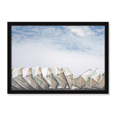 Hennecy "Wooden Boats" Print by Leah Straatsma
