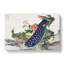 Peacocks And Peony Flower by Numata Kashu - Wrapped Canvas Painting-55337035