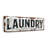 " Rusty Laundry Sign Canvas Print "-2028897308