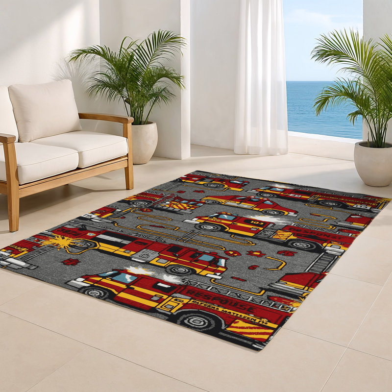 Tapis intérieur et extérieur brun Transport, Rectangulaire 8 pi x 10 pi