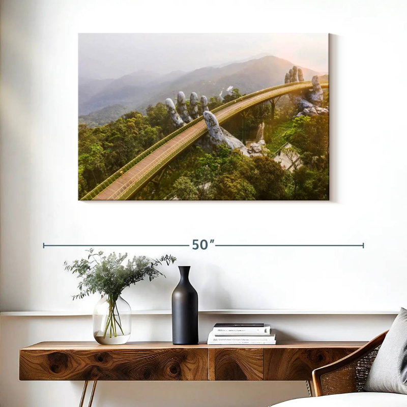 Lilie Bixby Bridge, paysage marin, H 26 po x l 39 po