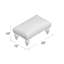 Solid + Manufactured Wood Accent Stool-1010154509