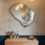 Miroir mural en bois aggloméré Free Form-131213111
