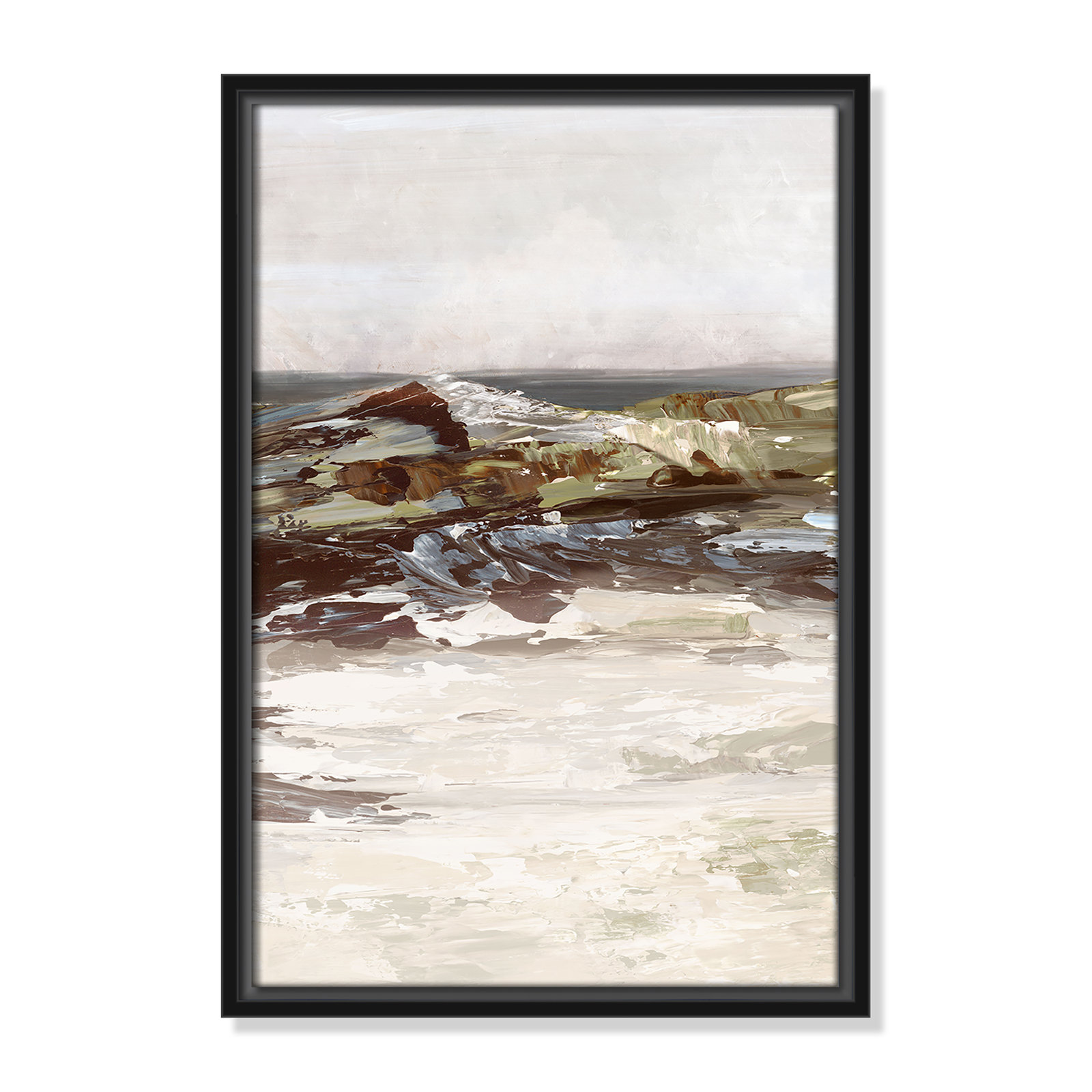 Conan "Stoney Peak" Print, 19.5" H x 13.5" W, Black