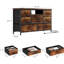 Metal 120.4cm W 8 - Drawer Chest of Drawers-1718348442