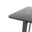 Chaise d'appoint capitonnée en similicuir