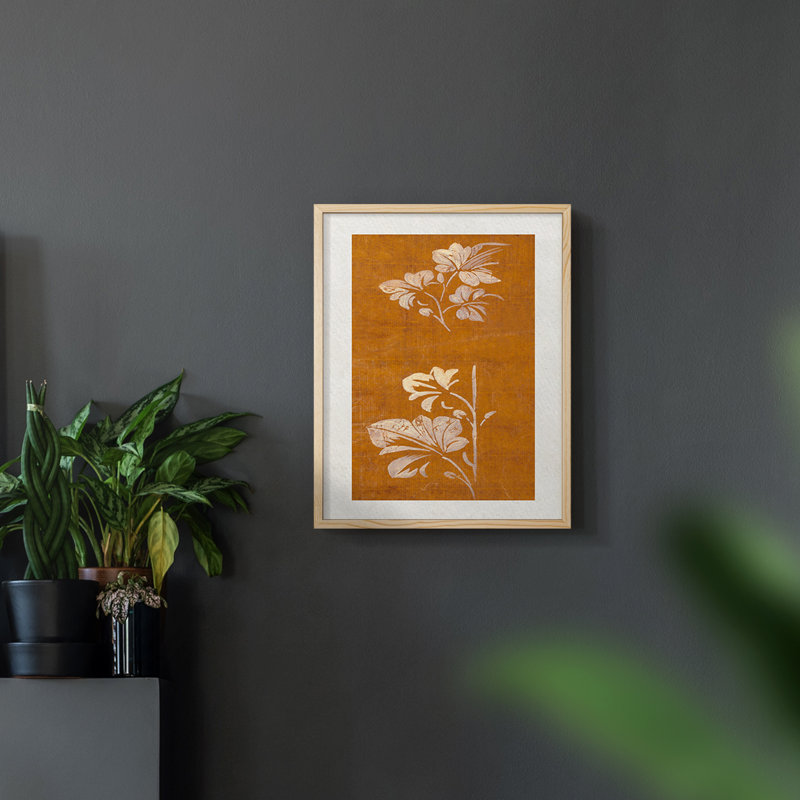 «Vintage Landscape CCXLVI» sur papier, Naturel, H 10 po x l 8 po
