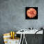  «Dahlia 1» par Debra Van Swearingen, art mural sur toile, 12 po x 12 po