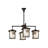 Xzavier 4 - Light Dimmable Chandelier