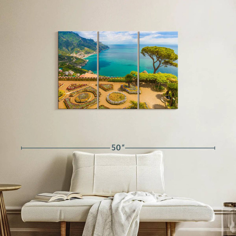 Gillard Perspectives Villa Rufolo, H 24 po x l 38 po