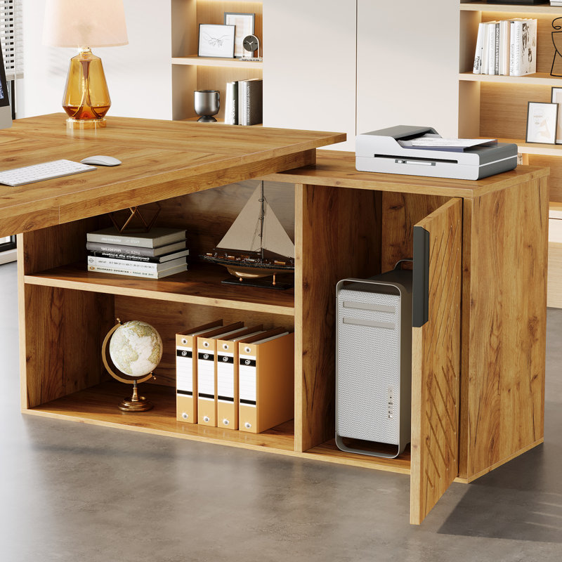 Bureau de direction en L 70,8 po