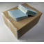 Frosted Elegance 6 in. x 8 in. Diamond Grade Glass Beveled Peel and Stick Wall Tile