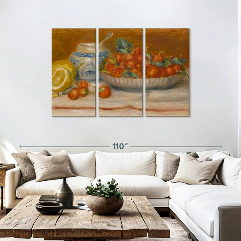 Yarlin Strawberries 1905, 48" H x 74" W