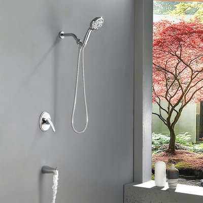Tub & Shower Faucet with Rough in-Valve
