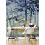 Murale forêt avec couverture enneigée « Deer Family » classeur-503960753