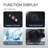 Black Smart Toilet With Side Control Knob