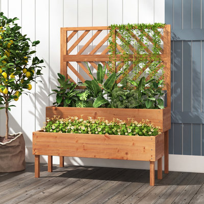 Wood Planter