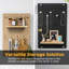 Wood Wall Organizer with Chalkboard